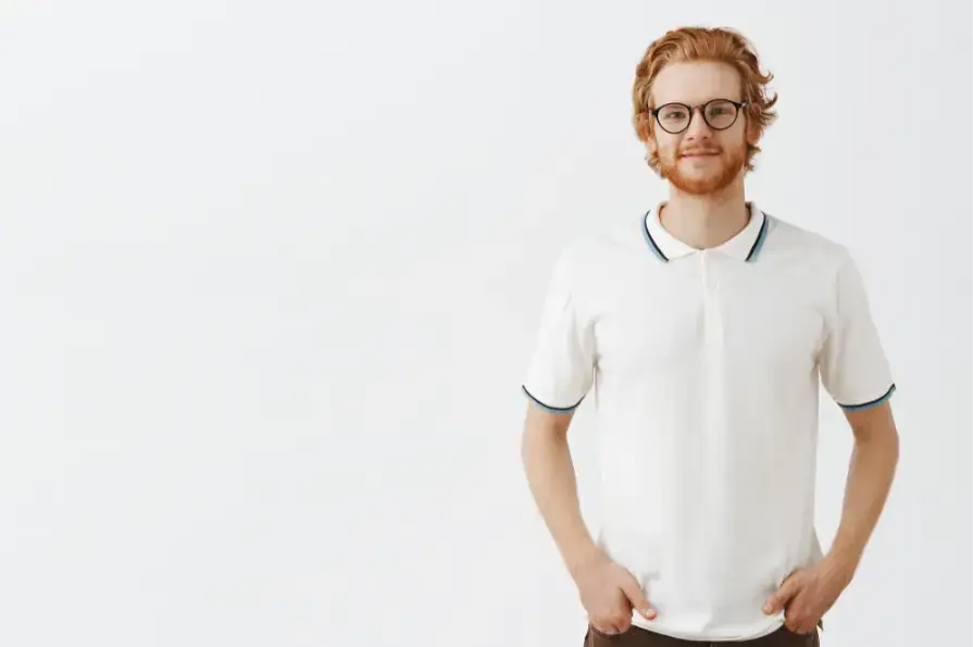 تیشرت مردانه یقه دار آستین کوتاه