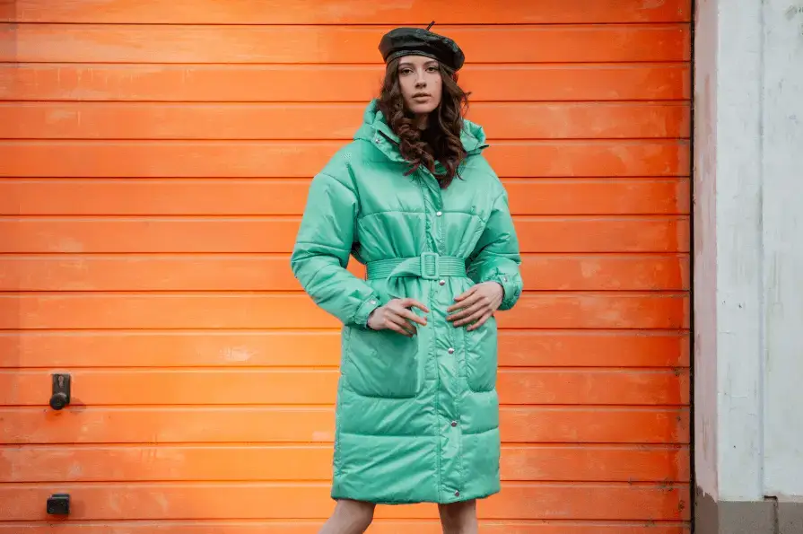 کاپشن زنانه شیک بلند برای هوای سرد