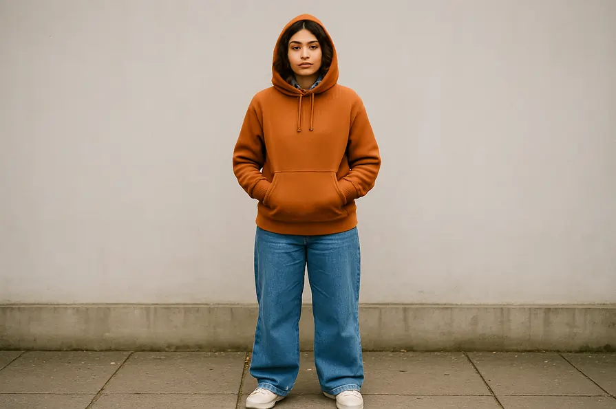 هودی و شلوار بگ