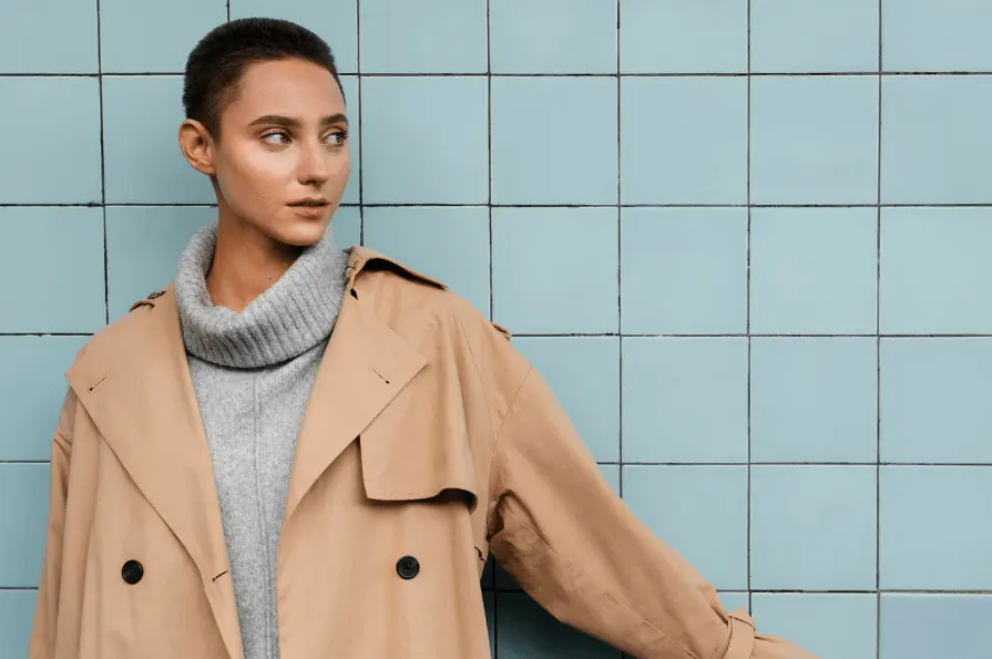 کاپشن بارانی دخترانه جدید ۱۴۰۴؛ ترکیب گرما و استایل