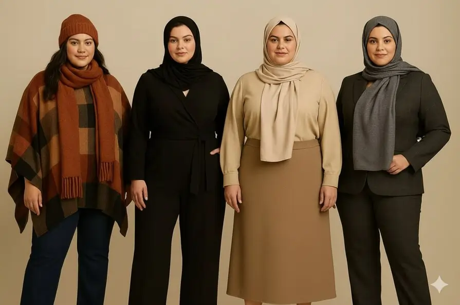 انتخاب لباس برای اندام سیبی‌ شکل