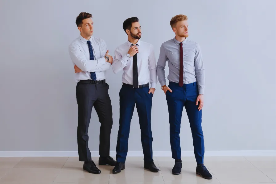 تیپ رسمی مردانه بدون کت