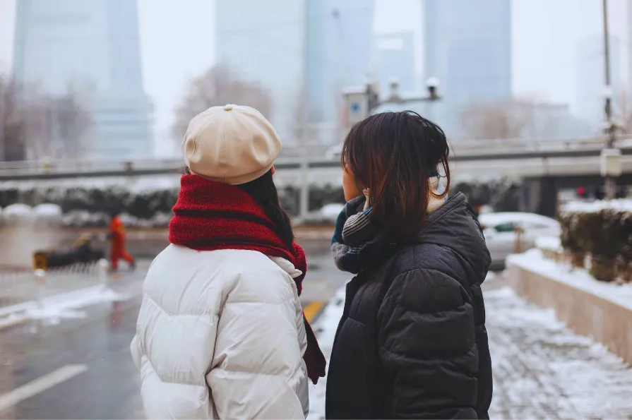 مقایسه کاپشن زنانه پفی پشمی و پر از نظر نکات نگهداری