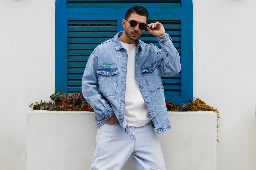 کاپشن جین مردانه